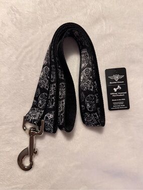Buckle-Down 4 Foot Pet Leash - The Dust of Living II Sugar Skulls